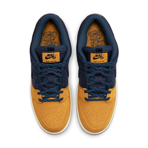 Nike Sb Dunbk Low Chaussures - Midnight Navy / Desert Ochre - Streetart.fr